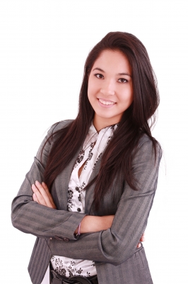 Confident young woman